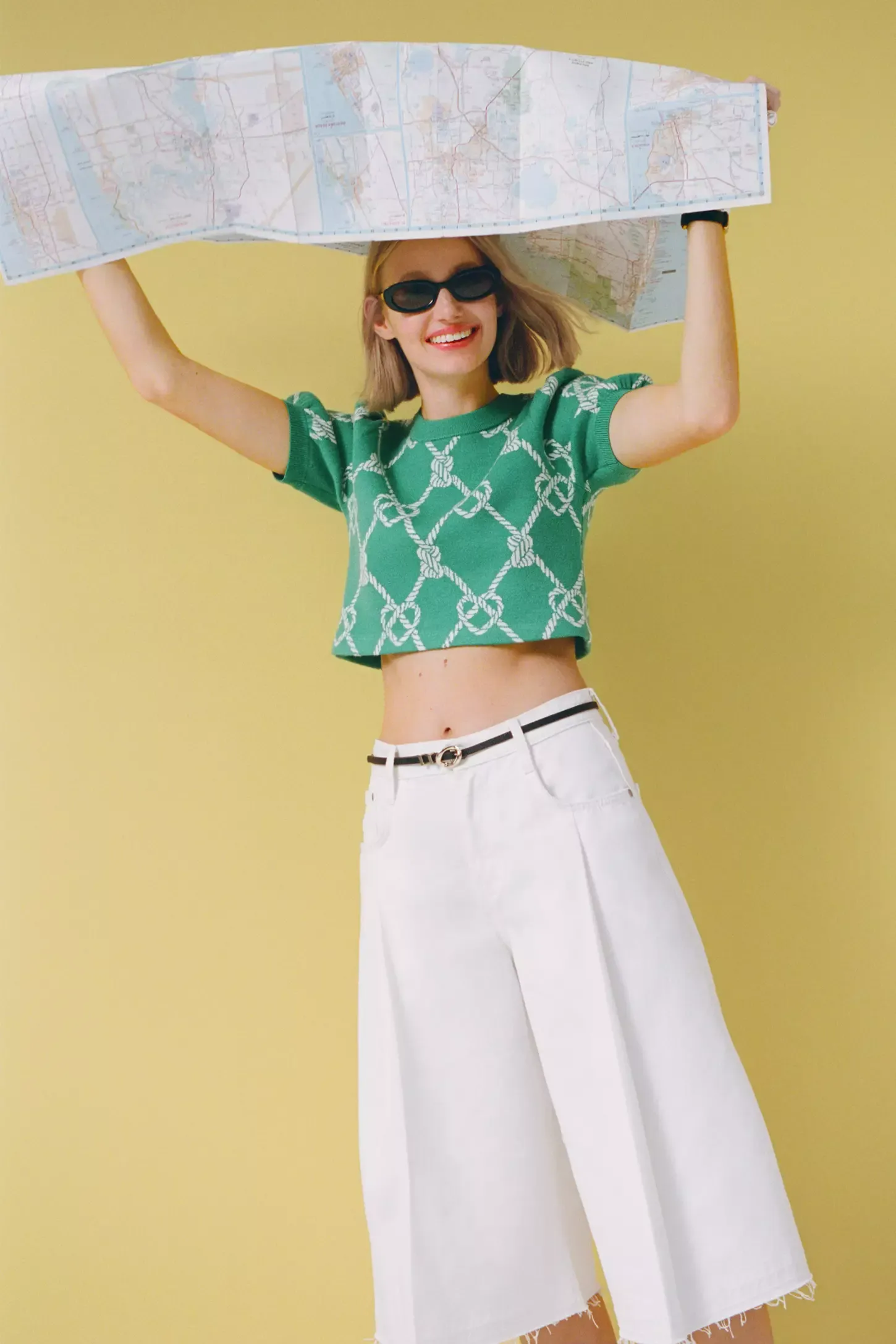 The Maxine Puff-Sleeve Sweater Tee