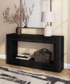 Solid Wood Entryway Console Table