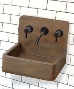 Round Concrete Vessel Sink